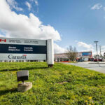 Sign for Canada Border Services Agency.
