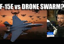 Mystery Swarm Raises New Jet Questions Iranian Jellyfish Drone Swarm Takes Down F-15E?